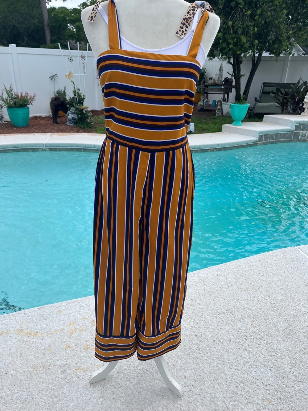 JAPNA With Love Sleeveless Jumpsuit SZ: M NWT - Picture 4 of 16
